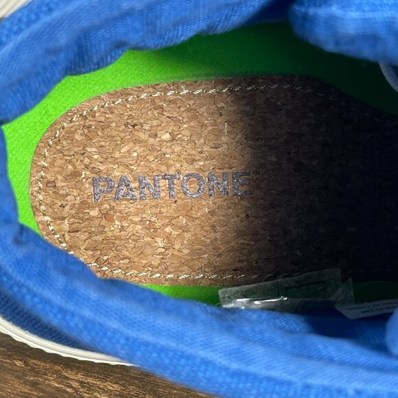 Cariuma OCA High Shoes Womens Size 10 Pantone Blue Canvas Cap Toe Casual Sneaker - Picture 10 of 12